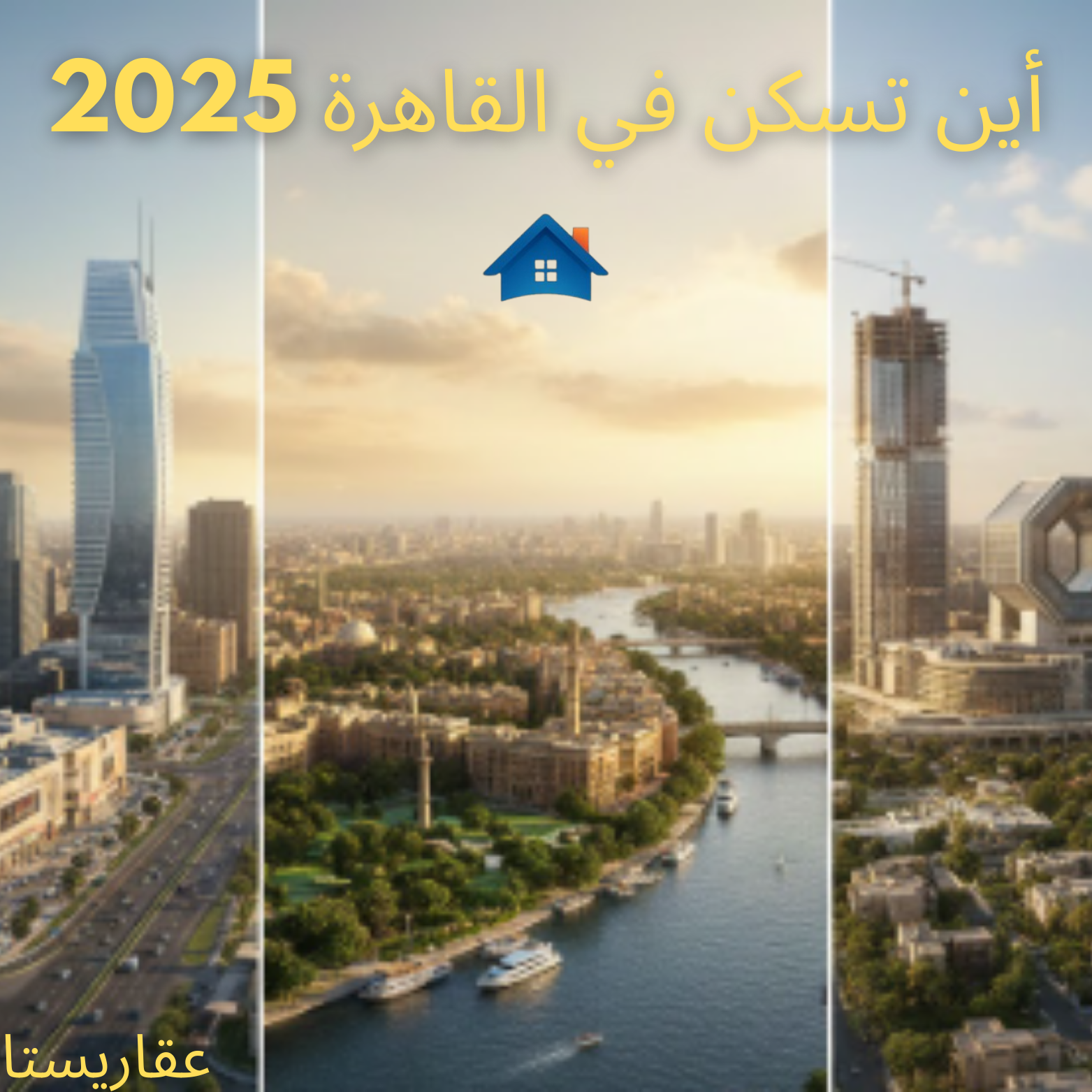 أين تسكن في القاهرة 2025؟ تحليل شامل لأفضل 5 مناطق استثمارية وسكنية